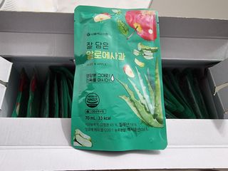서울약사신협 잘 담은 알로애사과_70ml x 30포 — 5점을 준 리뷰어가 2021년 10월 올린 사용 사진