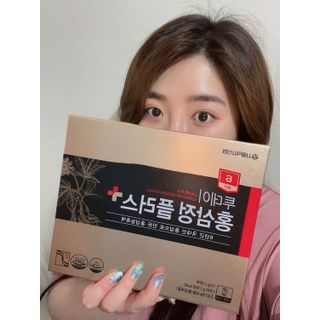 서울약사신협_투데이홍삼정플러스스틱_10g x 30포 — 5점을 준 리뷰어가 2021년 6월 올린 사용 사진