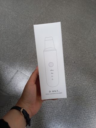 디하우트 랩 4 in 1 갈바닉 아쿠아 워터 필링기 스킨스크러버 — 1점을 준 리뷰어가 2021년 11월 올린 사용 사진