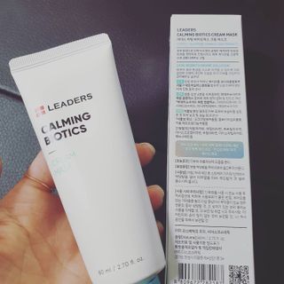 리더스코스메틱 리더스 카밍 바이오틱스 크림 마스크 — 5점을 준 리뷰어가 2021년 6월 올린 사용 사진