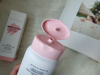 위시스 프리미엄 글루타치온  화이트닝 바디로션 — 5점을 준 리뷰어가 2022년 12월 올린 사용 사진