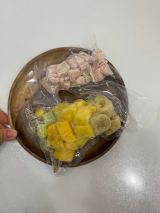 수플먼트 나는 마신닭!! 닭가슴살 주스키트, 먹기 힘들었던 닭가슴살 이제는 마시자 — 5점을 준 리뷰어가 2023년 3월 올린 사용 사진