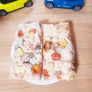 브라잇벨리 비건피자 [노밋피자알로하 & 노밋피자포테이토] 2가지맛 — 4점을 준 리뷰어가 2022년 7월 올린 사용 사진