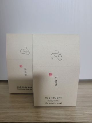 두류헌 샴푸바+컨디셔닝 린스바 머리가꿈세트 — 5점을 준 리뷰어가 2022년 6월 올린 사용 사진