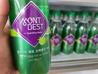 몽베스트 Montbest with Sparkling water Lime20병 — 5점을 준 리뷰어가 2022년 5월 올린 사용 사진