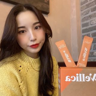 웰리카 다이어트 프로바이오틱스 — 5점을 준 리뷰어가 2021년 1월 올린 사용 사진