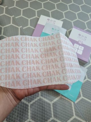 바르다 예민한 그날 따듯한 온기가 필요할 때 CHAK 패치 — 5점을 준 리뷰어가 2021년 12월 올린 사용 사진