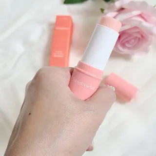 스킨큐어 산다화 카멜리아 안티 링클 멀티밤 — 5점을 준 리뷰어가 2022년 3월 올린 사용 사진