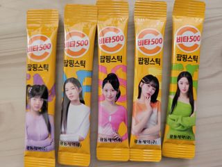 광동생활건강 비타500 팝핑스틱 — 5점을 준 리뷰어가 2023년 8월 올린 사용 사진