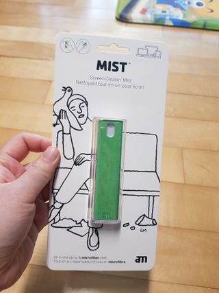 AM 미스트 액정 클리너/휴대폰 노트북 PC 자동차 모니터 스크린 클리너 세정제 — 5점을 준 리뷰어가 2020년 12월 올린 사용 사진