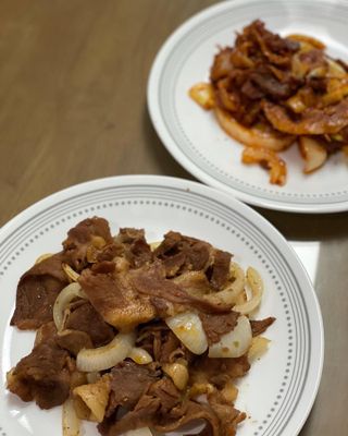 [앤더미트] 더 불맛 북성로 연탄불고기 반반 세트(간장맛 150g,매콤한 맛 150g) — 5점을 준 리뷰어가 2022년 4월 올린 사용 사진