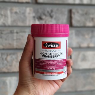 Swisse 스위스 고함량 크랜베리 25000mg 90정 — 5점을 준 리뷰어가 2021년 3월 올린 사용 사진