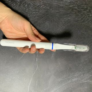 트로마츠 심플 미세전류 칫솔 — 3.5점을 준 리뷰어가 2022년 5월 올린 사용 사진