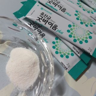 프리마인 유산균 국가지정연구소 선정, 살아있는 생유산균 200억 마리의 힘. 유산균n굿바이옴플러스 — 5점을 준 리뷰어가 2021년 10월 올린 사용 사진