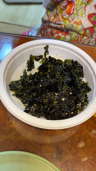 광천우리맛김 우리집밥도둑 맛있는광천김 우리김자반 50g 5봉 — 5점을 준 리뷰어가 2021년 10월 올린 사용 사진