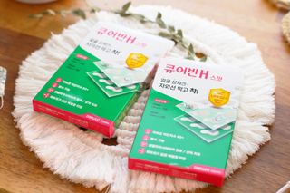 [큐어반H 스팟] 자외선 99프로 차단되는 스틱타입 스팟밴드(1팩 / 66매입) — 5점을 준 리뷰어가 2022년 12월 올린 사용 사진