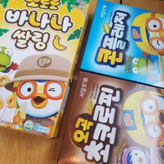 씨알푸드 뽀로로 시리얼 3종 — 5점을 준 리뷰어가 2022년 2월 올린 사용 사진