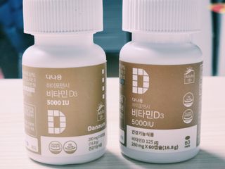 (NEW)다나음 하이포텐시 비타민D3 5000IU(60정/2개월분) — 5점을 준 리뷰어가 2023년 11월 올린 사용 사진