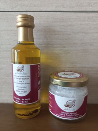 [딜리셔스코드] 타르투피 알레산드로 로시 트러플 소금 100g +트러플 오일 100ml set — 5점을 준 리뷰어가 2022년 4월 올린 사용 사진
