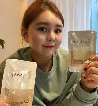 보의당 왕혜문 체감다이어트 — 5점을 준 리뷰어가 2021년 10월 올린 사용 사진