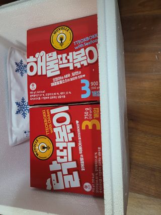 한성기업 무볼레 닭떡볶이+해물떡볶이 2종 세트 — 4.5점을 준 리뷰어가 2021년 10월 올린 사용 사진