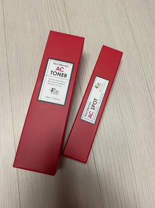 페브유 / FABYOU [페브유 2종 SET] 레드 블레미쉬 AC 토너 + AC스팟 — 5점을 준 리뷰어가 2021년 7월 올린 사용 사진