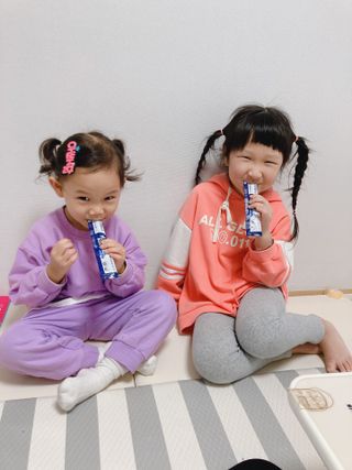 키즈텐플러스 연세 키즈텐 플러스 1개월 — 5점을 준 리뷰어가 2021년 4월 올린 사용 사진