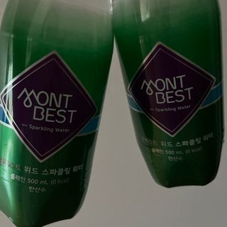 몽베스트 Montbest with Sparkling water Plain 20병 — 3점을 준 리뷰어가 2022년 6월 올린 사용 사진