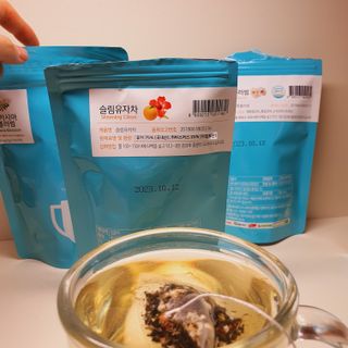 산그리메 아카시아+목련+매화+슬림 유자차 Set — 5점을 준 리뷰어가 2021년 10월 올린 사용 사진