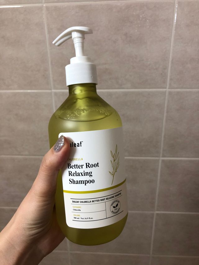 달리프 클로렐라 베러 루트 릴렉싱 샴푸 500ml 리뷰 사진