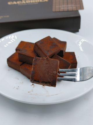연말/새해선물 동물성 지방 NO 맛있는 비건 생초콜릿 카카올라다크 생초콜릿 — 5점을 준 리뷰어가 2021년 10월 올린 사용 사진