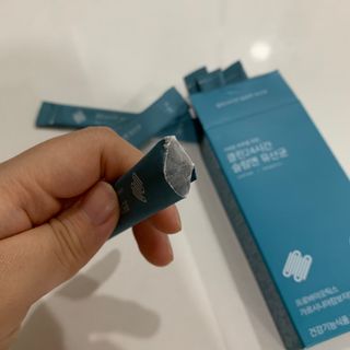 클린24시간 슬림앤유산균 1박스 (3.5g X 15포) — 4.5점을 준 리뷰어가 2022년 11월 올린 사용 사진