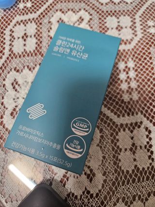 클린24시간 슬림앤유산균 1박스 (3.5g X 15포) — 5점을 준 리뷰어가 2023년 5월 올린 사용 사진