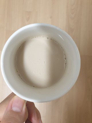 국민바이오 약콩두유 — 3점을 준 리뷰어가 2022년 5월 올린 사용 사진