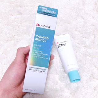 리더스코스메틱 리더스 카밍 바이오틱스 크림 마스크 — 5점을 준 리뷰어가 2021년 2월 올린 사용 사진