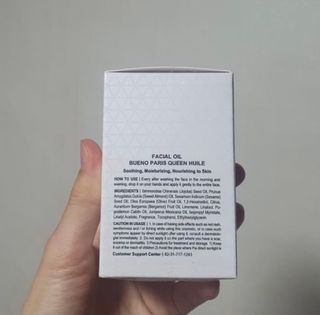 브에노 파리퀸 윌 페이스 오일 — 5점을 준 리뷰어가 2021년 6월 올린 사용 사진