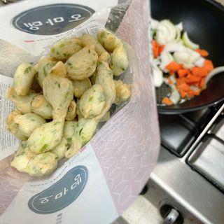 오마뎅 어묵 3종세트 — 5점을 준 리뷰어가 2021년 6월 올린 사용 사진