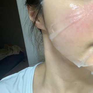 닥터마시멜로 마블러스 멀티 클리닉 마스크 — 4점을 준 리뷰어가 2021년 3월 올린 사용 사진