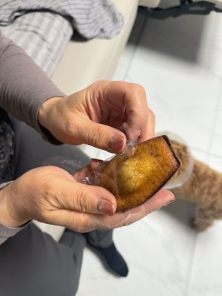 [메종콜리브리] 프랑스 마들렌 메종콜리브리 헤이즐넛 마들렌 2팩 — 5점을 준 리뷰어가 2022년 1월 올린 사용 사진