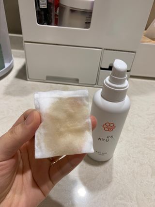 AYU25[아유트웬티파이브] 피부건강에 꼭 필요한 pH 약산성 와일드 로즈토너 — 4점을 준 리뷰어가 2021년 2월 올린 사용 사진