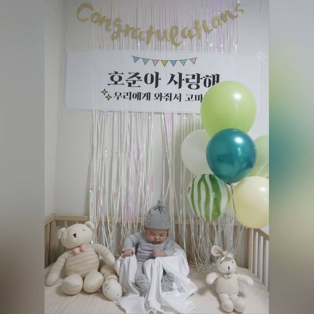 풍선 + 현수막 8종세트 리뷰 사진