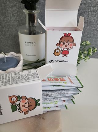 아이비웰니스 빵순이 효소 키위맛 7포 + 석류맛 7포 (총 14포, 2주분) — 5점을 준 리뷰어가 2022년 10월 올린 사용 사진
