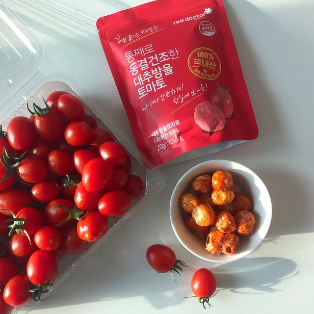레드닥터 대추방울토마토 + 통째로 동결건조한 대추방울토마토 리뷰 사진