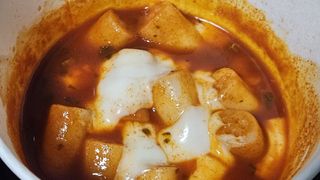 프리 [요리궁리] 타입 B (매콤,치즈,매콤까르보) 꽃떡볶이 6개입 세트 — 5점을 준 리뷰어가 2025년 2월 올린 사용 사진