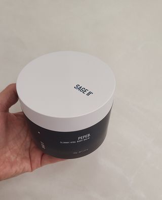 세이지빼빼 빼빼B 슬리미 히알 바디밤 150g — 5점을 준 리뷰어가 2022년 11월 올린 사용 사진