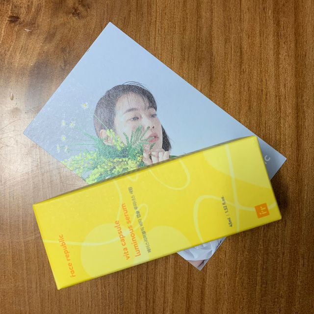 페이스리퍼블릭 비타 캡슐 루미너스 세럼 리뷰 사진