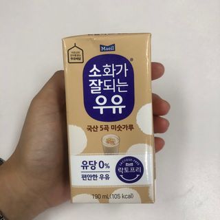 소화가 잘되는 우유 국산 5곡 미숫가루 — 5점을 준 리뷰어가 2021년 9월 올린 사용 사진