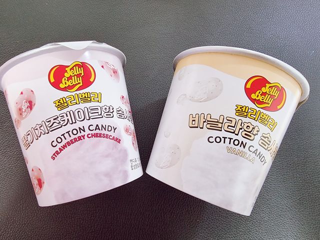 젤리벨리 솜사탕 2종-딸기치즈케이크, 바닐라 리뷰 사진
