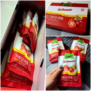 제이제이바이오 더단마토 프리미엄주스 100ml 30팩입 - 무설탕 스테비아 토마토즙 — 5점을 준 리뷰어가 2022년 1월 올린 사용 사진