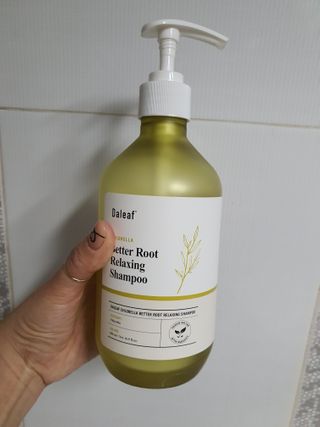 달리프 클로렐라 베러 루트 릴렉싱 샴푸 500ml — 5점을 준 리뷰어가 2021년 1월 올린 사용 사진